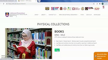 How to find UiTM Thesis via OPAC-UiTM LIBRARY GUIDE