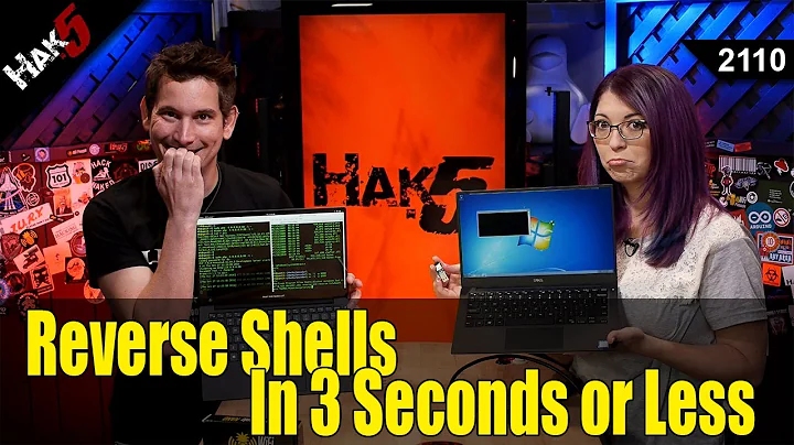 How to Get a Reverse Shell in 3 Seconds with the USB Rubber Ducky - Hak5 2110