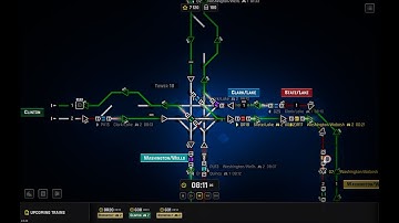 Rail Route Train Dispatcher Simulator CTA [Chicago "L"] AM Rush on The Loop! (Fast Playthrough)