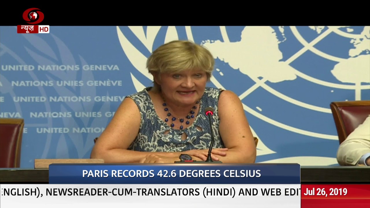 Paris records 42.6 degrees celsius