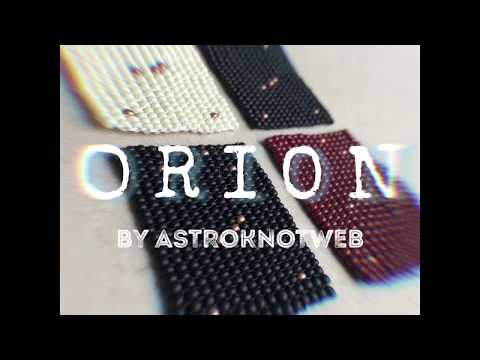 { ORION } A beadwork tutorial by AstroKnotWeb.com