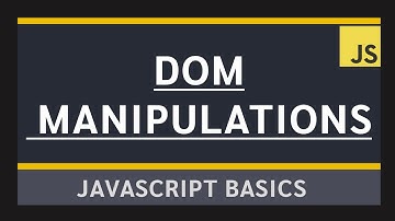 JavaScript Basics DOM Manipulation