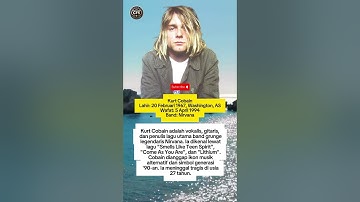 Kurt Cobain #shorts #youtubeshorts #short