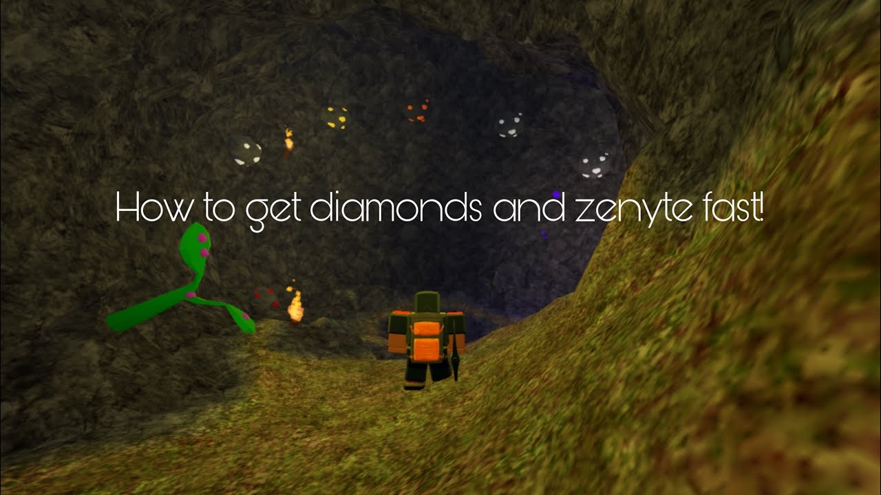 How to get zenyte and diamonds fast in island tribes (ROBLOX) YouTube
