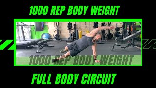 Fitone Functional Training: 1000 REP FULL BODY WORKOUT!!