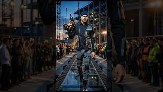 #runwayshow #digitalfashion #builder #masculinity #workingoutfit #aifashion