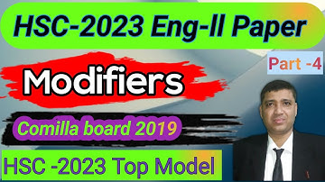 HSC Modifiers,Comilla Board 2019,How to Learn Modifiers Easily,Liton BD Education,