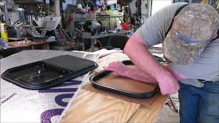 видео: Сборка грузового прицепа-кемпера, часть 4, монтаж окна картинка: Сборка грузового прицепа-кемпера, часть 4, монтаж окна