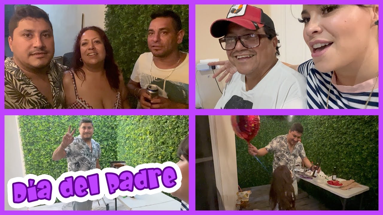 FESTEJANDO EL DÍA DEL PADRE / HICIMOS CARNE ASADA / LIZ ELIZONDO Y SU PAPÁ