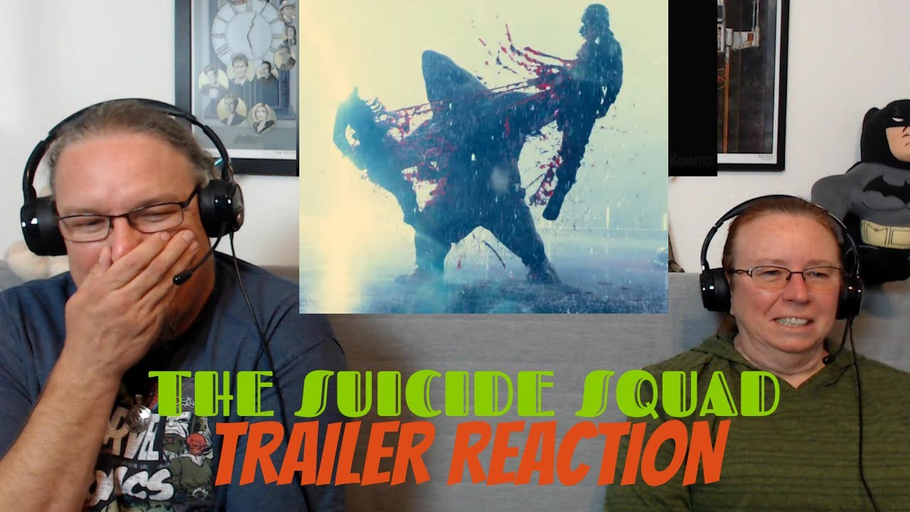 THE SUICIDE SQUAD | TRAILER REACTION - YouTube