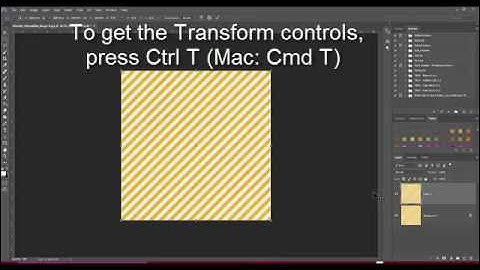 How to Make Plaid Paper from Striped Paper in Photoshop and PSE