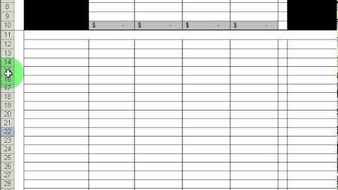 Allocating existing account balances in your working budget