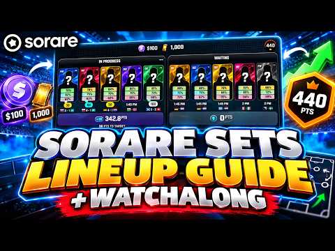 Sorare Sets Lineups and Gallery Reviews