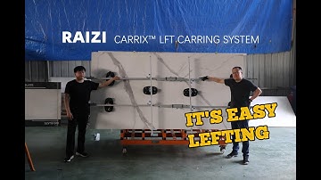Raizi CarriX™ - Your Large Format Tile Carrying Assistant