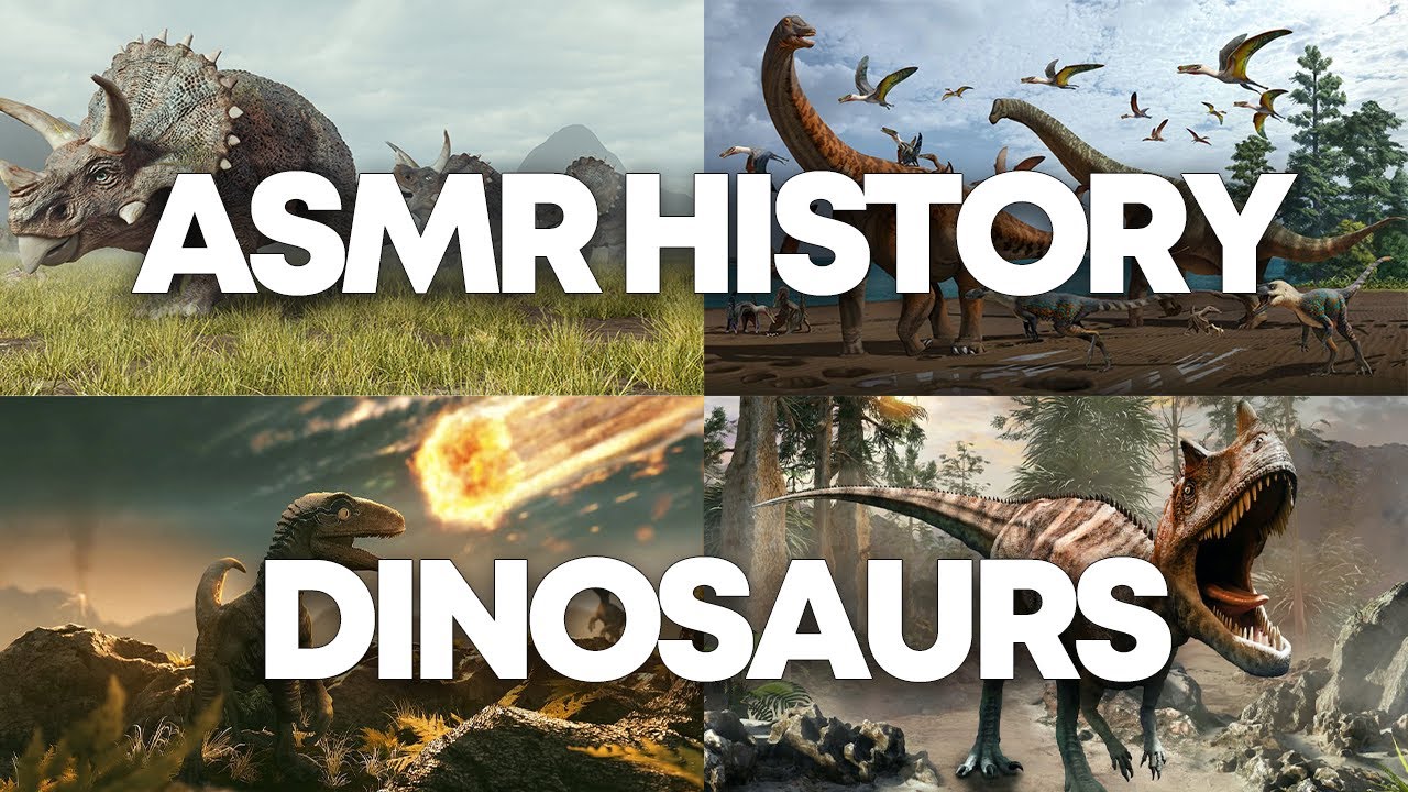 ASMR History of DINOSAURS (Close-Up Whisper)