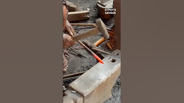 Making Of Sharp Iron Chisel Tool