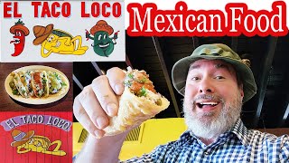New Orleans Travel Vlog: New Orleans Best Taco Mexican Food Review Videos at El Taco Loco