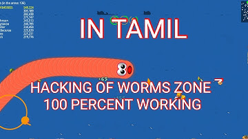 worm zone i.o hacking in Tamil using Google unlimited coin skin