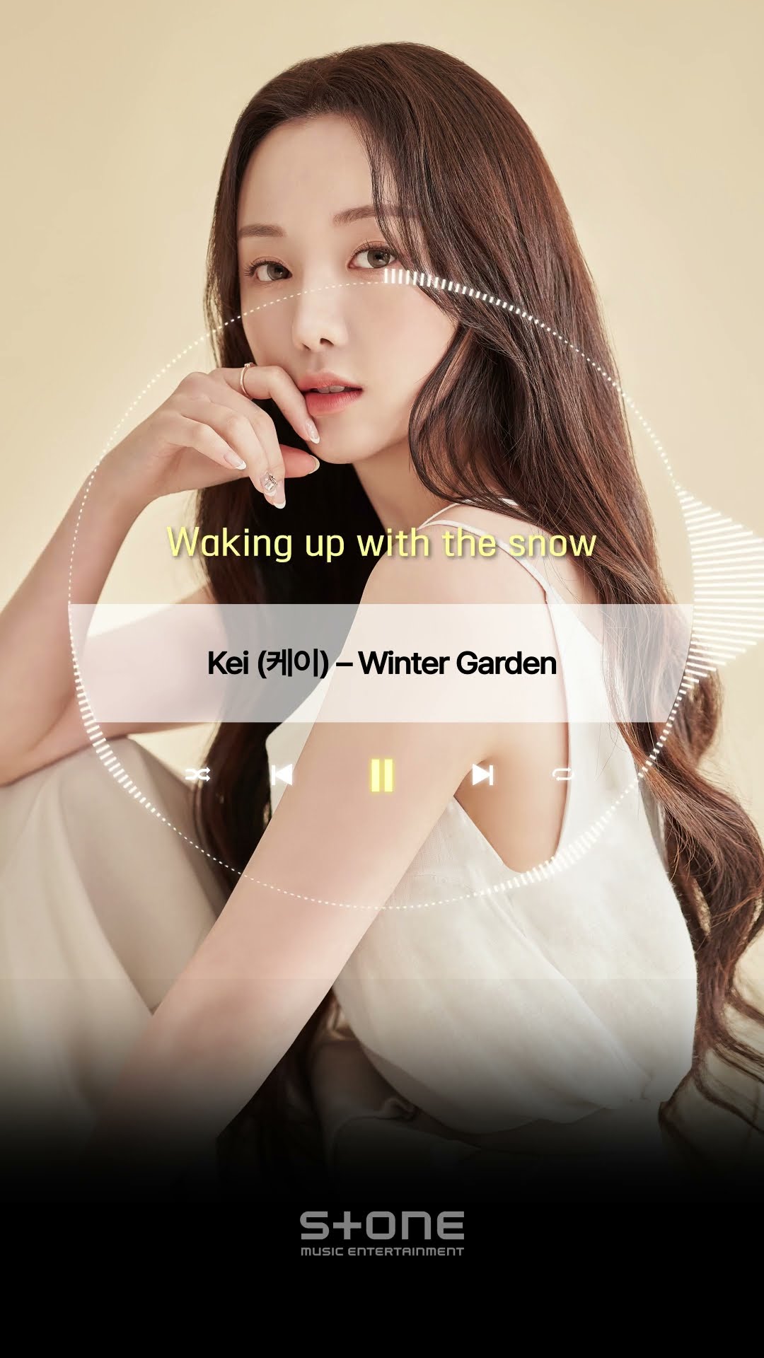 [Stone Lyric] Kei (케이) - Winter Garden｜#shorts