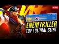 🔴24 Hour Stream! | Part 2 | Solo Only | Top 1 Global Clint EnemyKiller