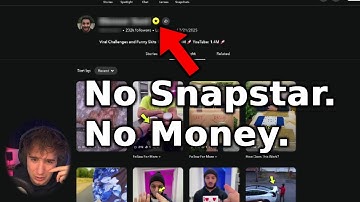snapchat creator explains new monetization program (no gatekeeping)
