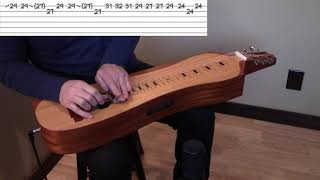 Shine on you crazy diamond part 6 lapsteel guitar lesson with tab screenshot 3