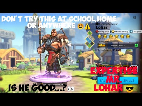 Expertise Mr. Lohar 😎| Don't do the mistake i did 🤐| Rise of Kingdoms | ROK