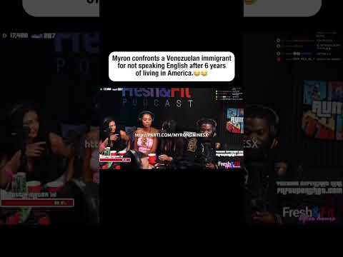 Venezuelan immigrant can’t speak English after 6 years of living in America.