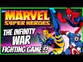 MARVEL SUPER HEROES HISTORY - The 1995 INFINITY WAR Fighting Game!?