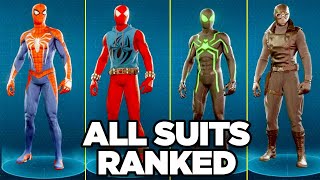 Spider-Man PS4: Ranking All Costumes Worst To Best
