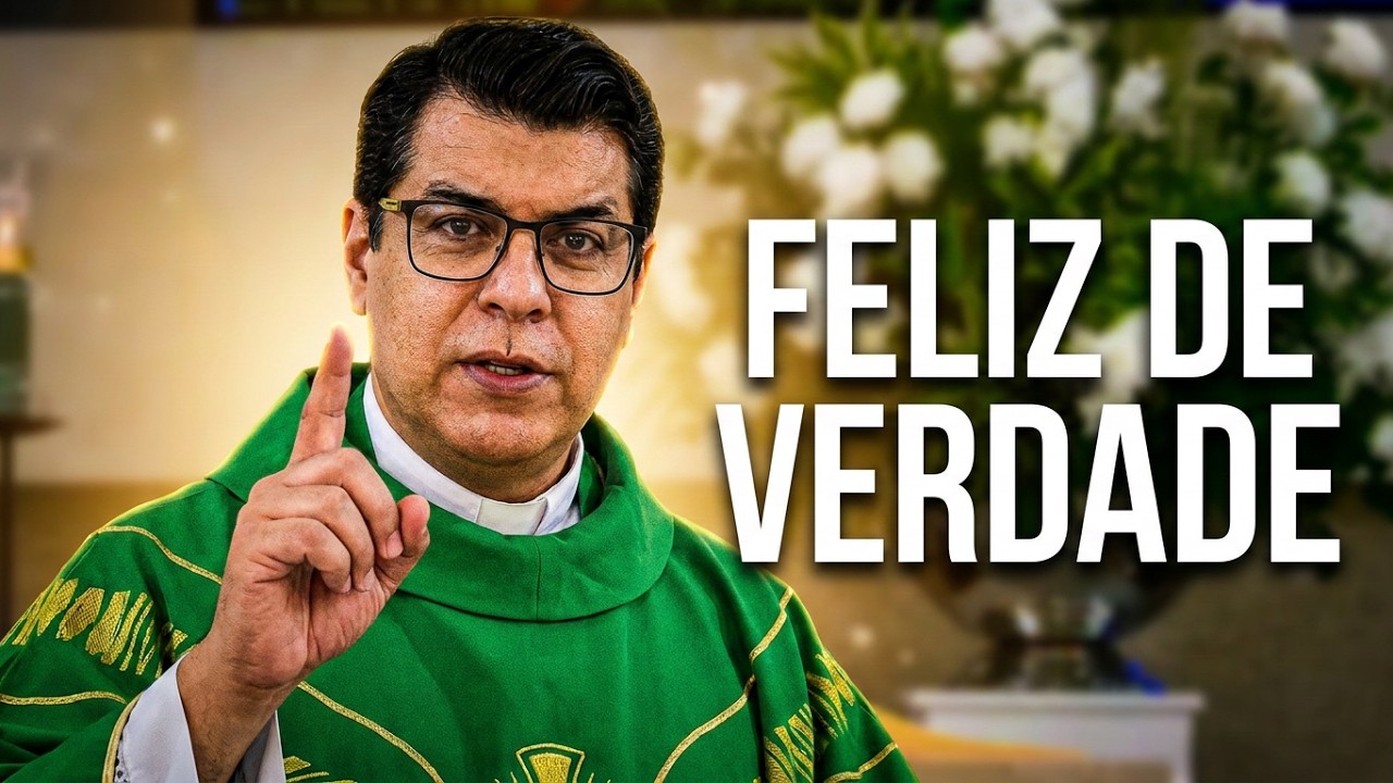 O SEGREDO FOI REVELADO,O QUE É PRECISO PARA SER FELIZ! - Padre Chrystian Shankar!