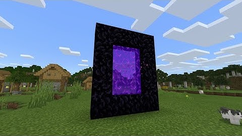 How to make a Nether Portal in Minecraft WITHOUT using diamond pickaxe