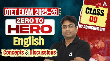OTET English Class 2025-26 I OTET English Expected Questions | by Abhishek Sir #9