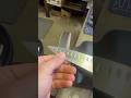 Local cook brought me some of his knives and here’s a video of me sharpening one of them! #new