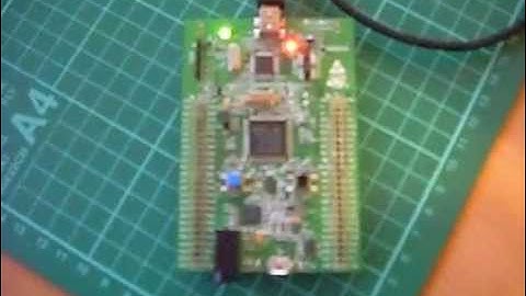 STM32F4 Discovery Blinking LED Hello World