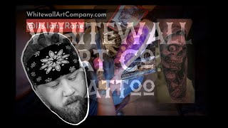 Reaper Tattoo Timelapse ][ Clarksville Tennessee ][ Whitewall Art Company 