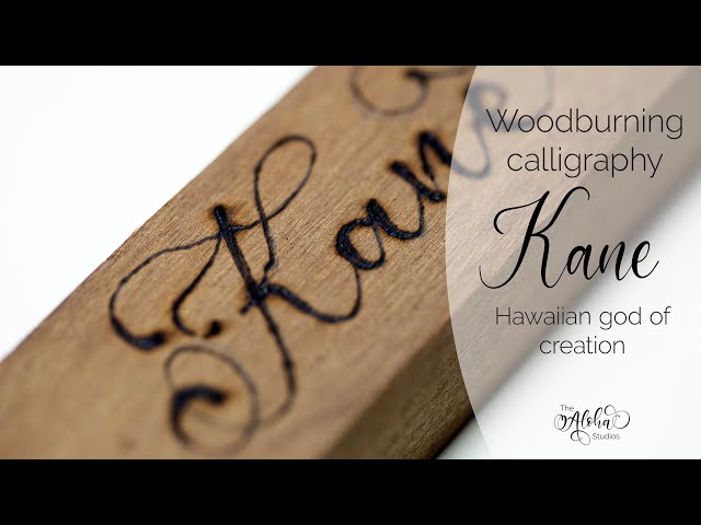 2: Woodburning Tips and Their Uses - Calligraphy Point 