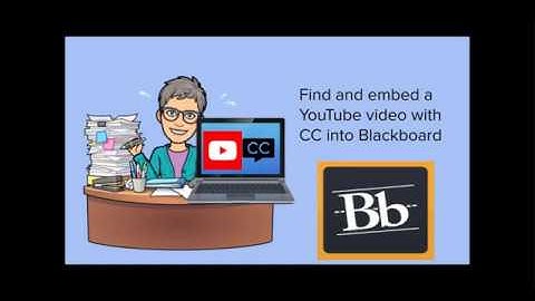Find and embed a video into Blackboard