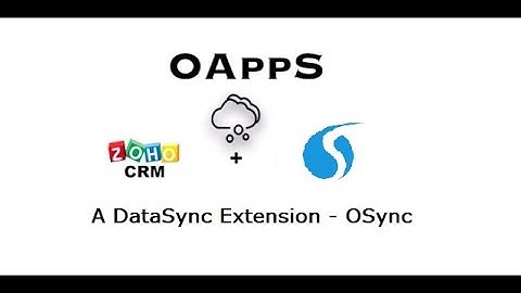 OSync - Data Sync App for Salesloft - Zoho CRM
