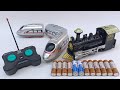 ASMR merakit dan unboxing mainan kereta api cepat whoosh,kereta api rc,kereta uap,classic train