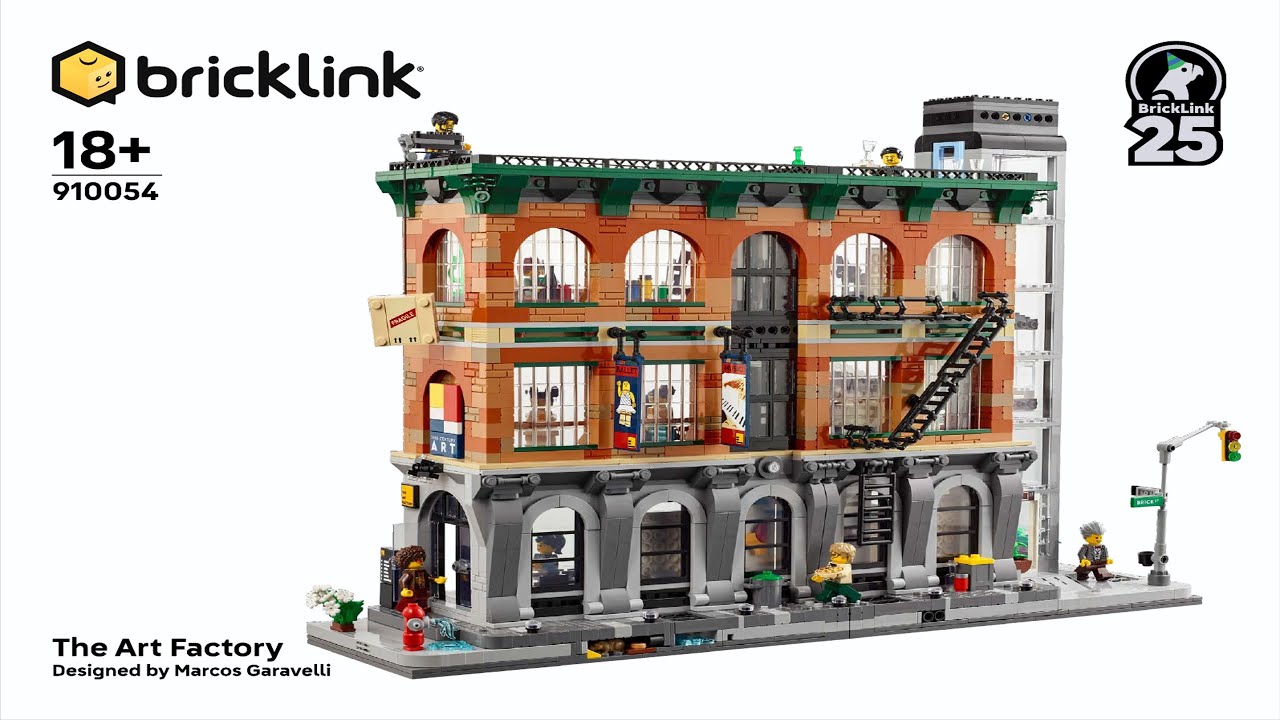 LEGO Instructions - BrickLink - 910054 - The Art Factory - Designer Program Series 6