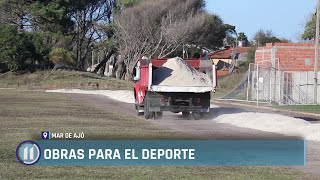 Obras para el deporte en Mar de Ajó