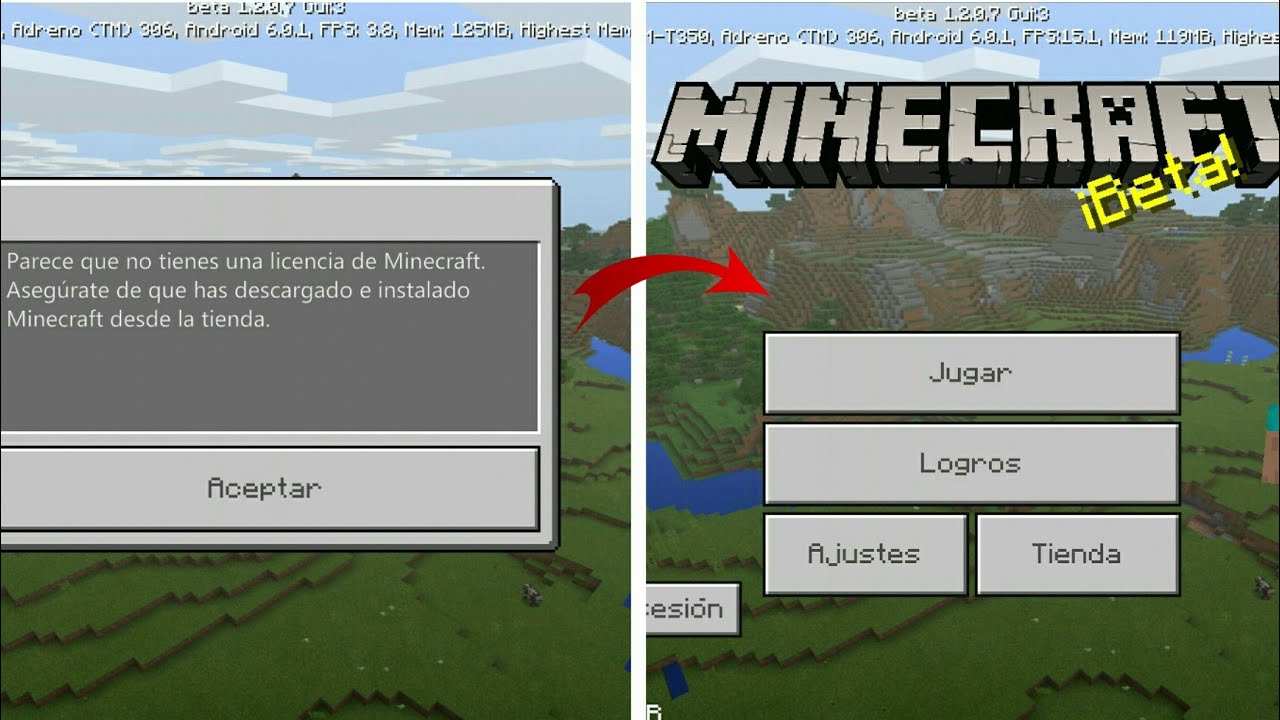 Como Eliminar La Licencia En Minecraft Pe 1 6 0 5 Funciona Sin