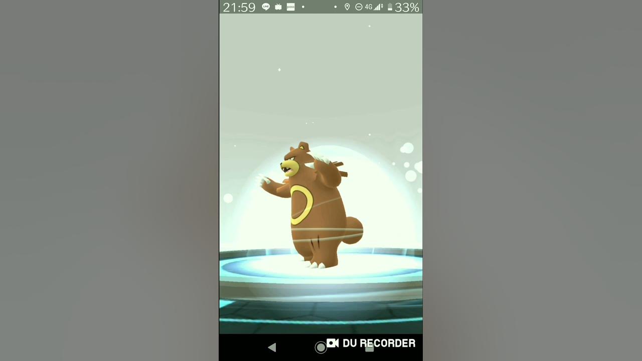 ポケモンgo リングマをガチグマに進化 Youtube