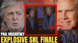 Paul McCartney Stuns SNL as Chad Smith Pranks Will Ferrell in Wild Opening Twist