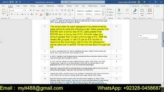 Excel 2F BonuExcel_2F_Bonus | Excel 2F Homework - Bonus |