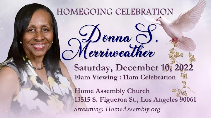 Homegoing: Donna S. Merriweather (Dec 10, 2022)
