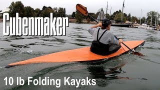 Two Projects Building 10 Pound Folding Kayaks