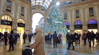MILAN - Christmas looks December 2022 - Walking around the Center
