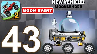Hill Climb Racing 2 - Gameplay Walkthrough Part 43 - Moonlander & Moon Jump Event (iOS, Android) screenshot 4